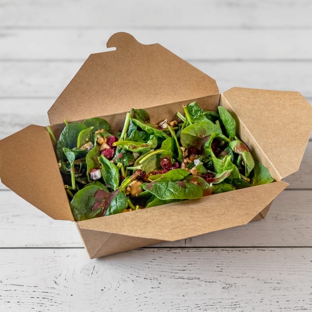 Spinach Walnut Salad.